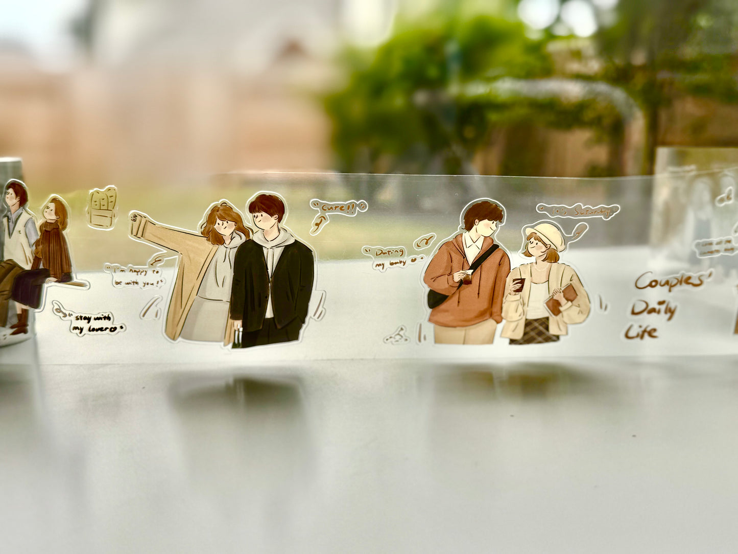 NEW VERSION!! Wendy Studio - Be Together | Kiss-cut | 6cm PET Tape | Release Paper |5M