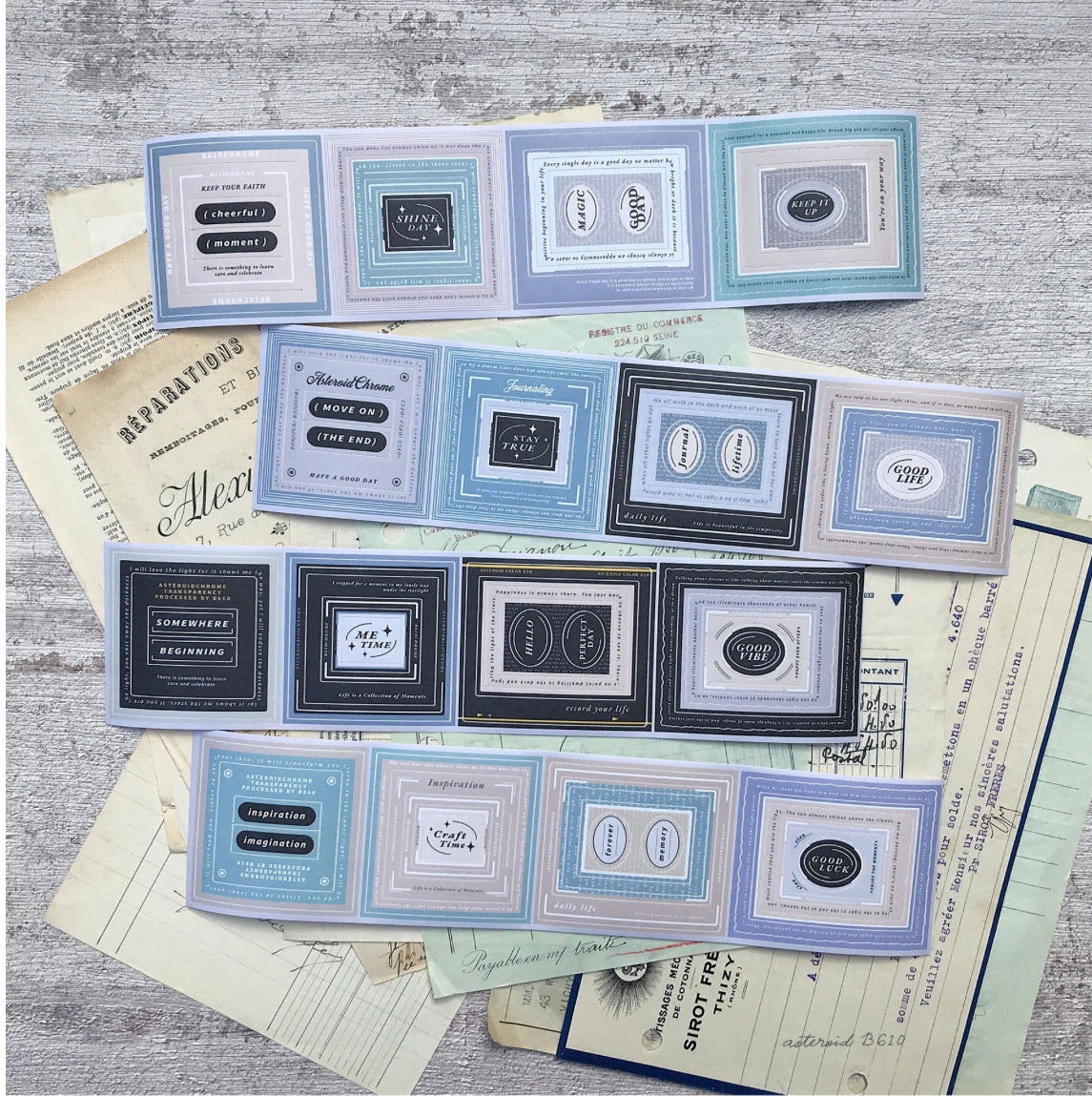 Asteroid B-610 - Chapter 3 | 6cm Die Cut Tape | Release Paper