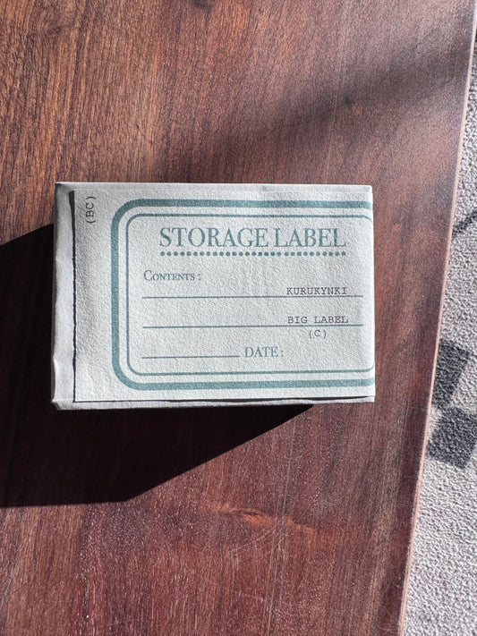 Kurukynki - Classique -Big Label | Rubber Stamps