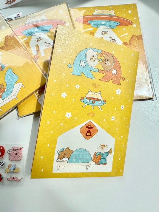 NEW! Lazy Home X Idiot_sandwich | Passport Size | Colorful Insert | 48p TN Refill | Journaling Accessories