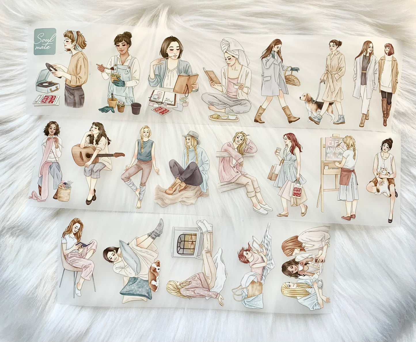 Windry Ramadhina X Cafe Analog - Soulmate | 7.5cm PET | Release Paper