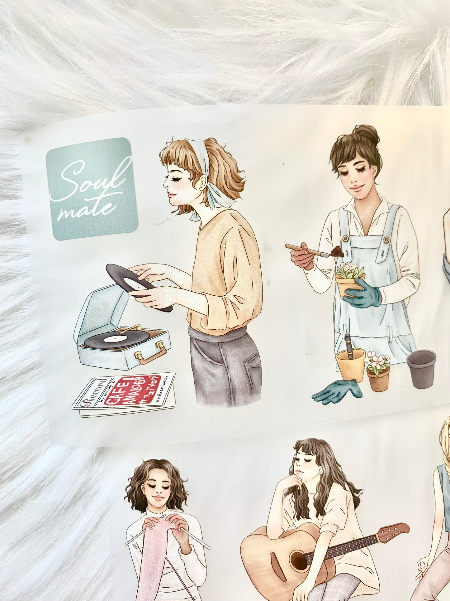 Windry Ramadhina X Cafe Analog - Soulmate | 7.5cm PET | Release Paper
