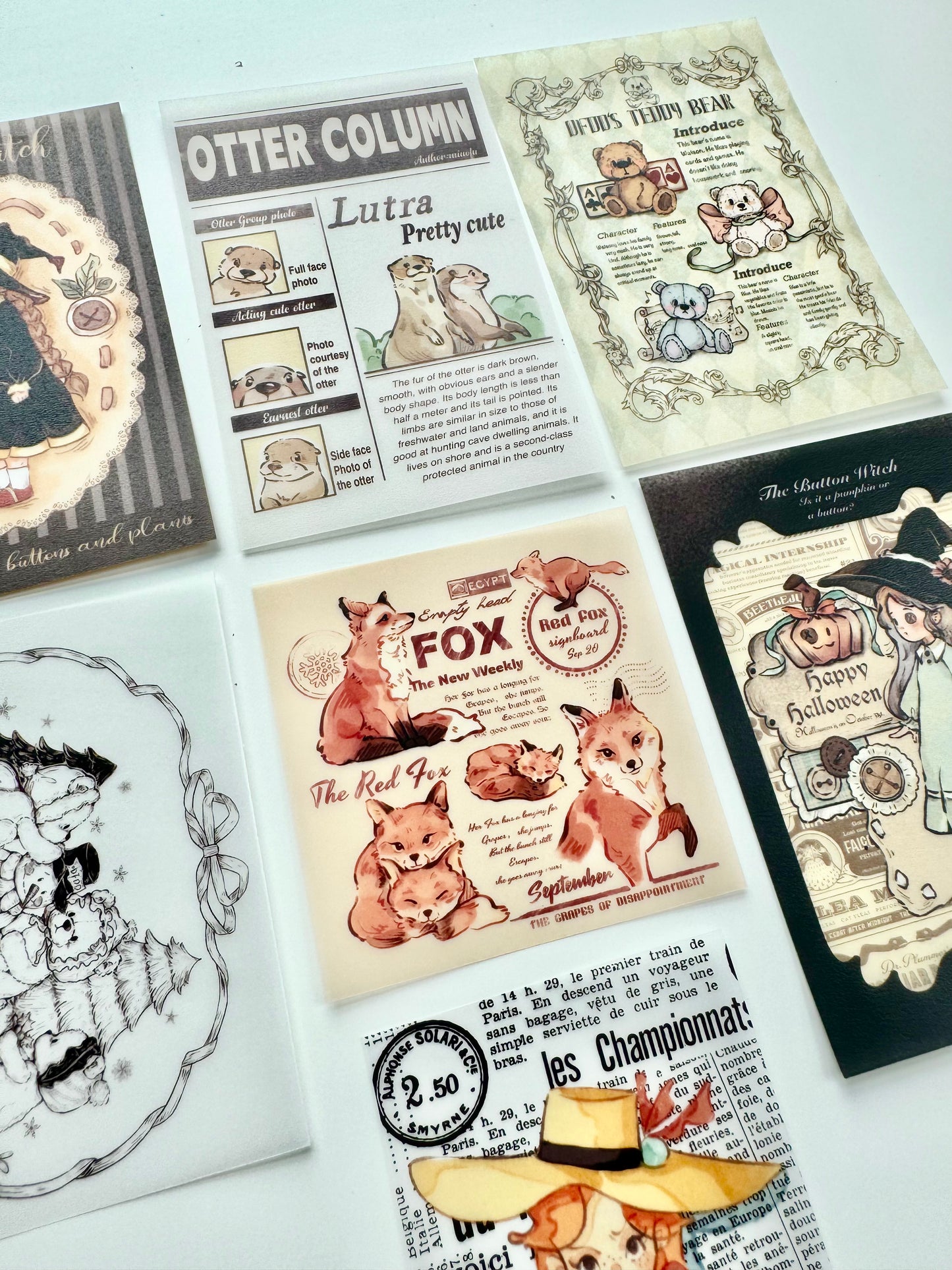 NEW! Miao Fu Studio - 10 Sheets Volume Paper | Ephemera Paper