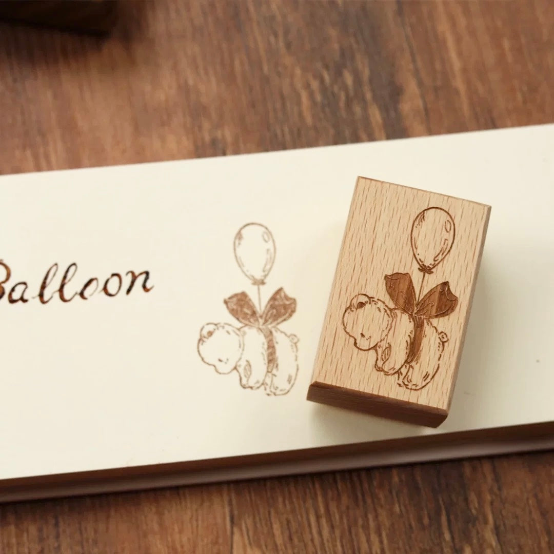 Miao Fu Shop - Playground Bear | 7pcs Stamp Set