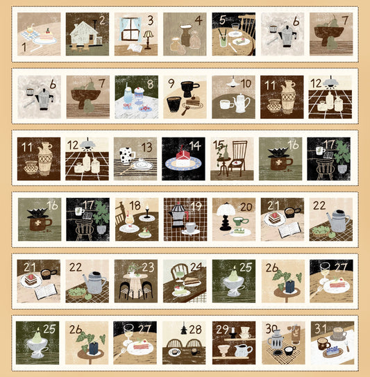 NEW! Yier Studio - Leisure Time | Kiss-cut | 4cm Tape | Release Paper | 6M