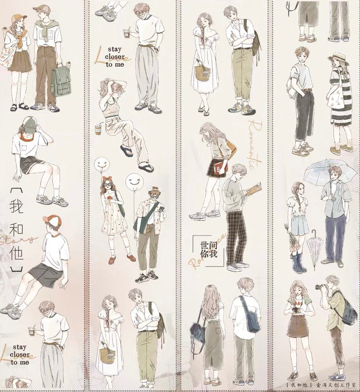 NEW! Yier Studio - Together | 6cm PET Tape | Release Paper | 5M