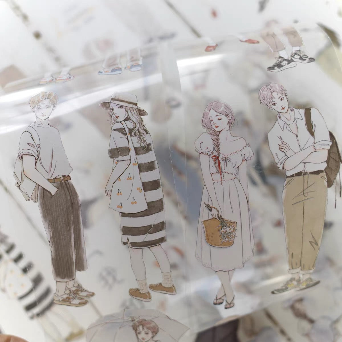 NEW! Yier Studio - Together | 6cm PET Tape | Release Paper | 5M
