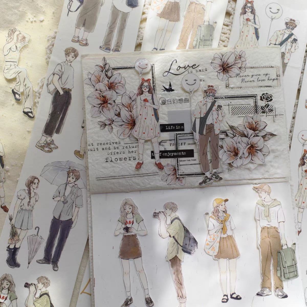 NEW! Yier Studio - Together | 6cm PET Tape | Release Paper | 5M