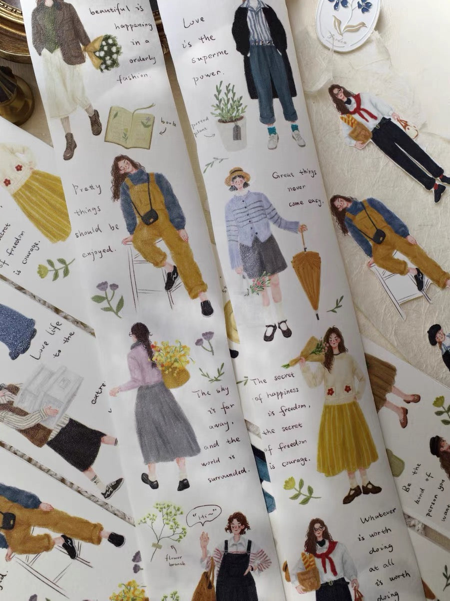 NEW! Yier Studio - September | 6cm Washi Tape | Release Paper | 5M