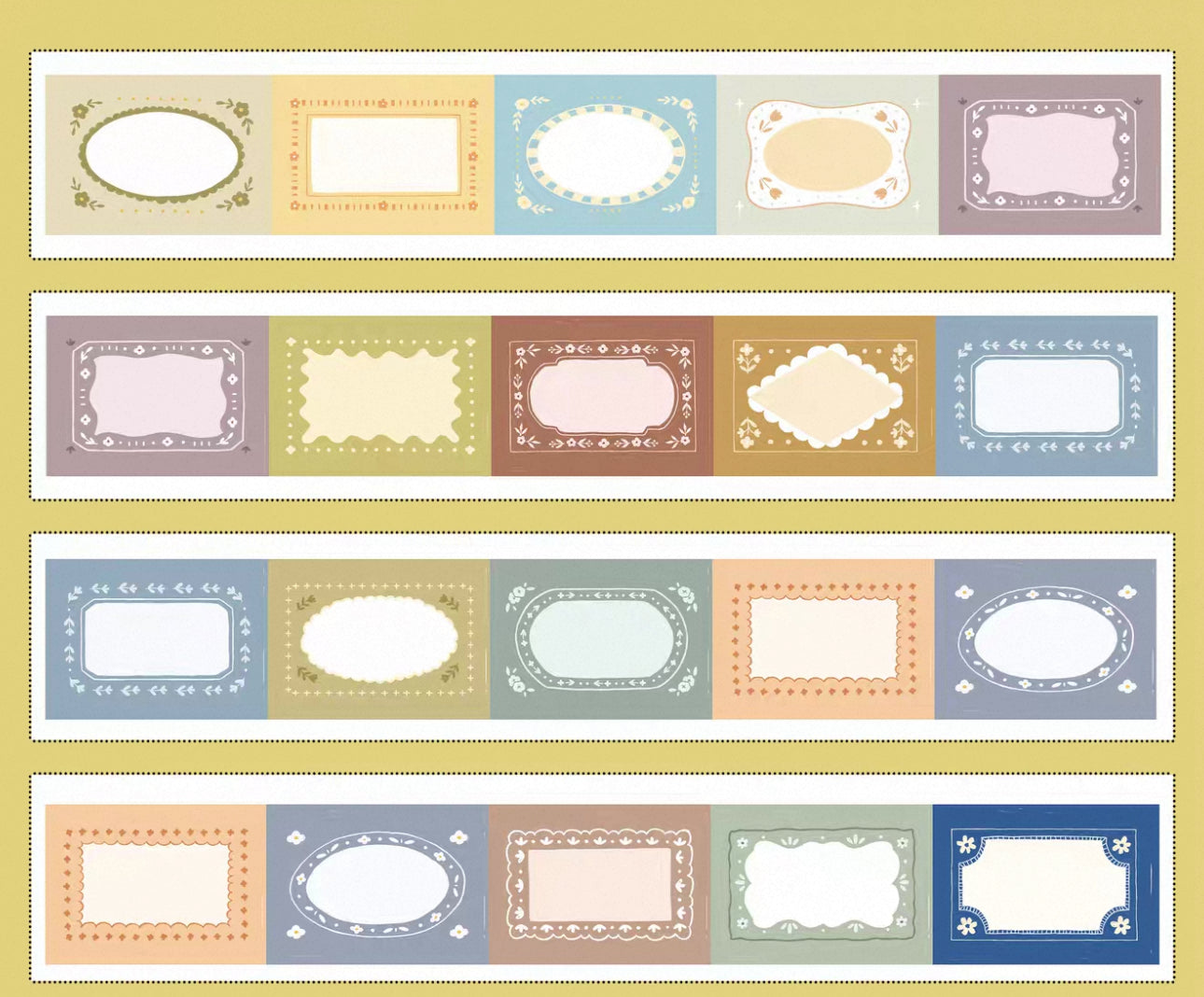 NEW! Yier Studio - Interframe Narrative | Kiss-cut | 4.5cm Tape | Release Paper | 5M