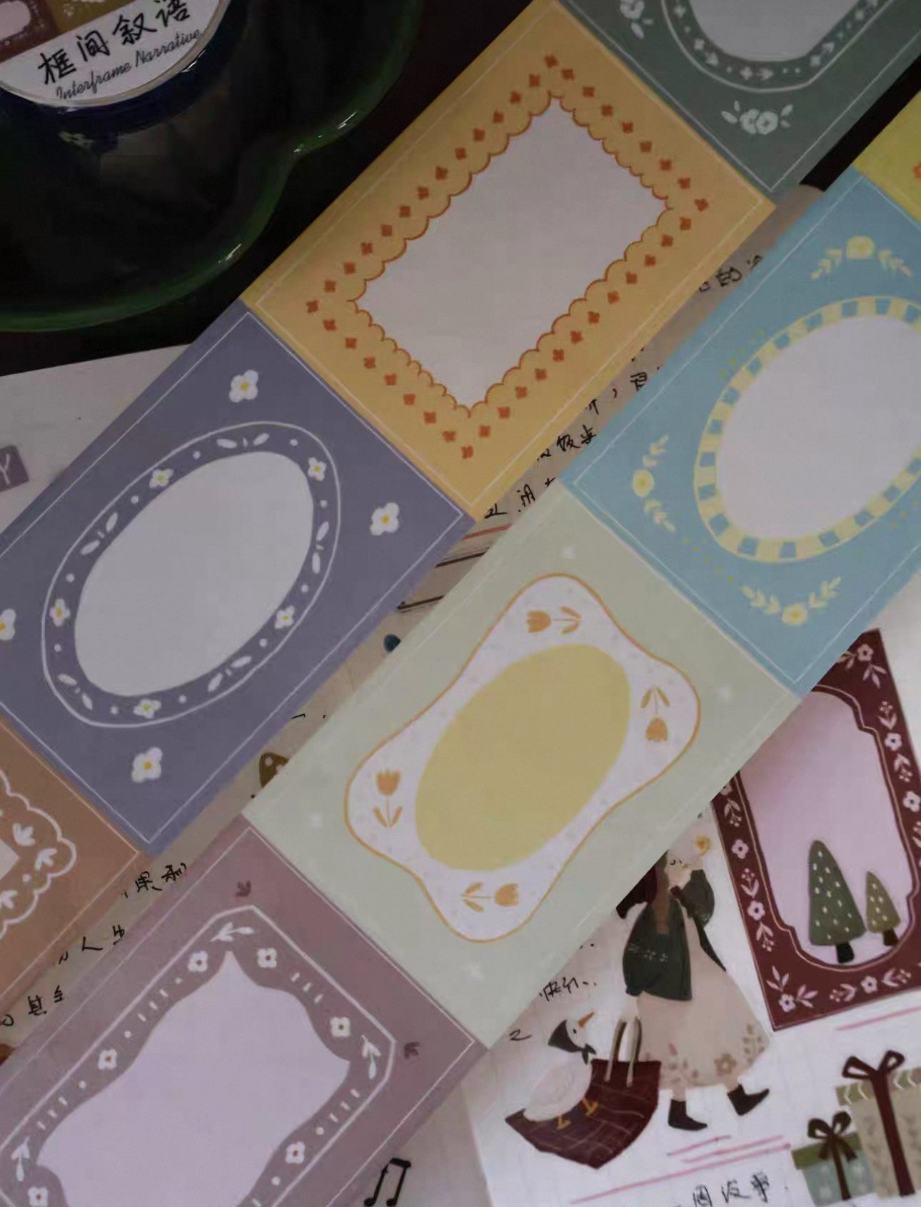 NEW! Yier Studio - Interframe Narrative | Kiss-cut | 4.5cm Tape | Release Paper | 5M