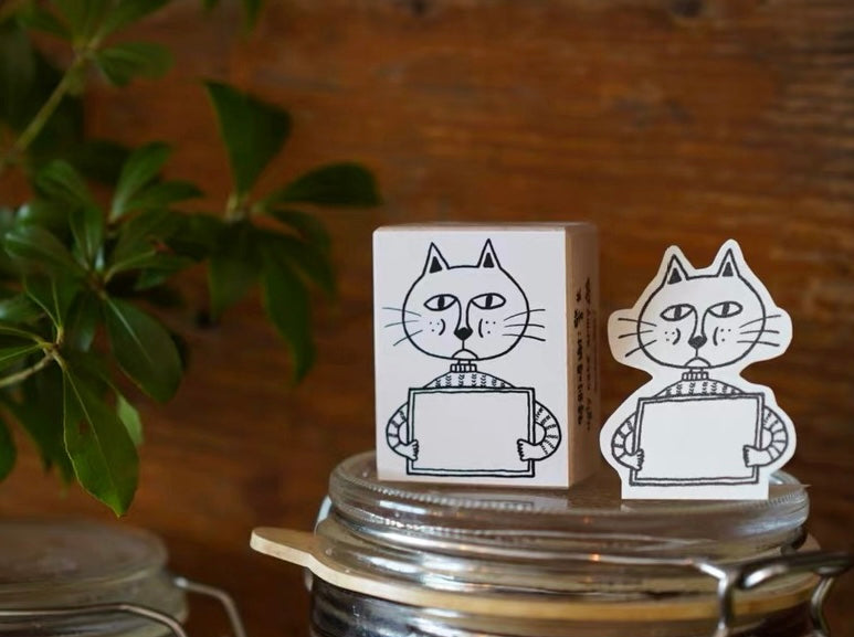 Sycolexxx - Cat's Life | 11pcs Rubber Stamp Set