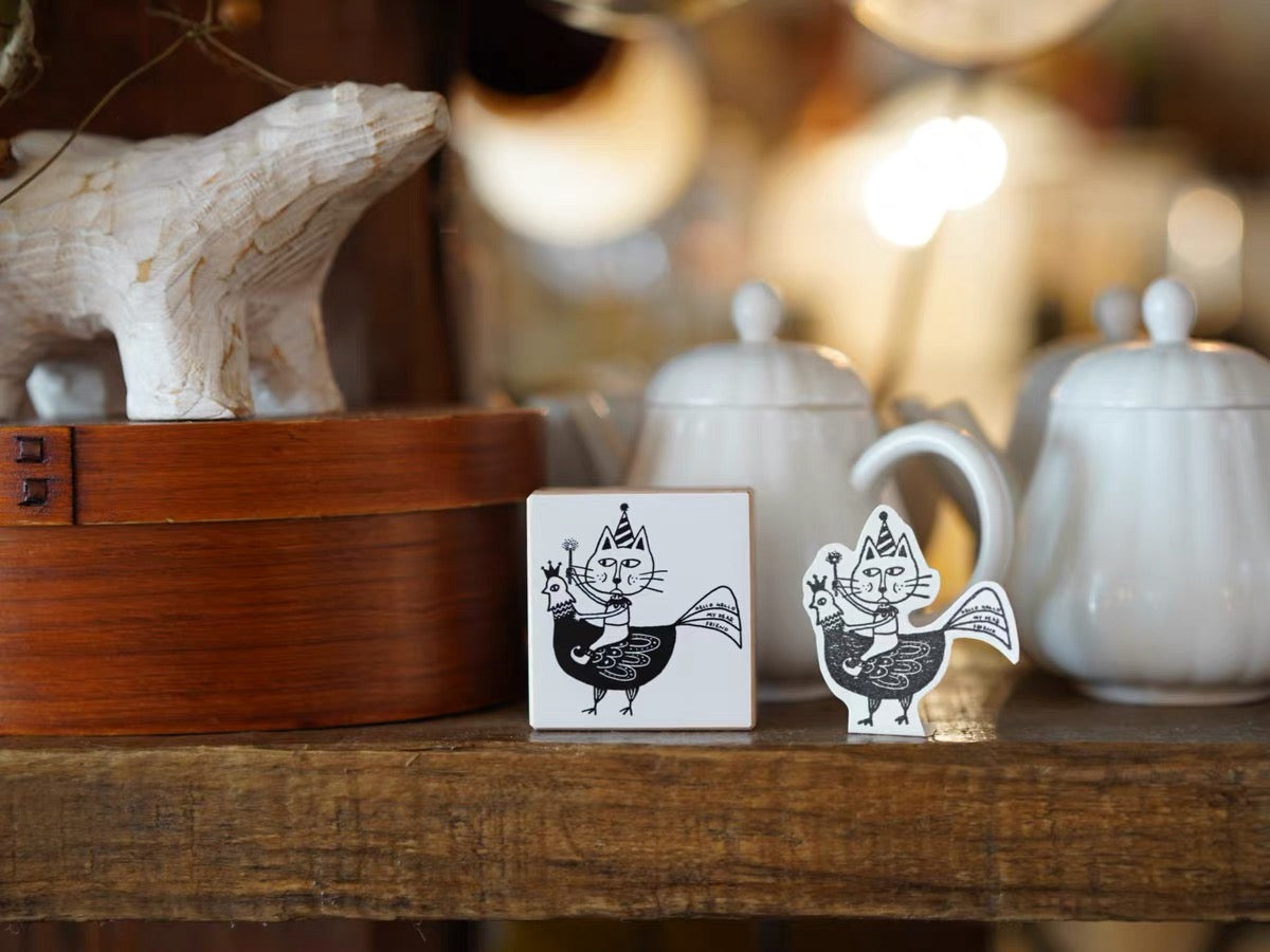 Sycolexxx - Cat's Life | 11pcs Rubber Stamp Set