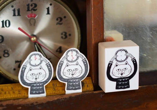Sycolexxx - Cat's Life | 11pcs Rubber Stamp Set