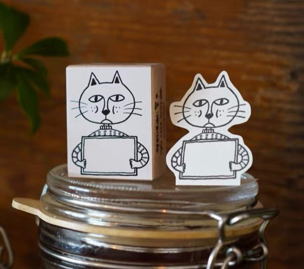 Sycolexxx - Cat's Life | 11pcs Rubber Stamp Set
