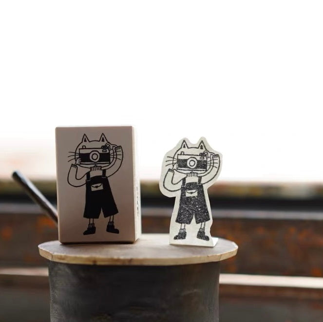Sycolexxx - Cat's Life | 11pcs Rubber Stamp Set