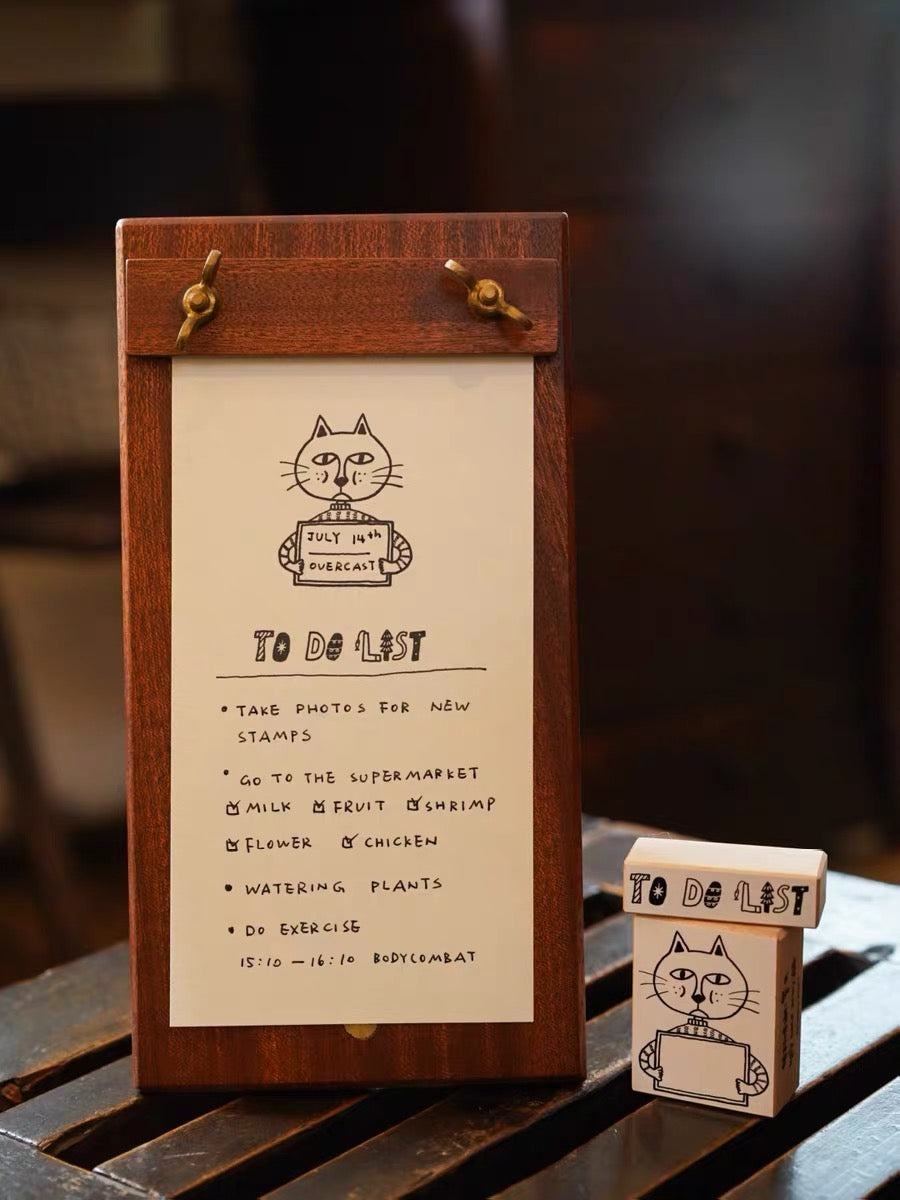 Sycolexxx - Cat's Life | 11pcs Rubber Stamp Set