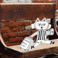 Sycolexxx - Cat's Life | 11pcs Rubber Stamp Set