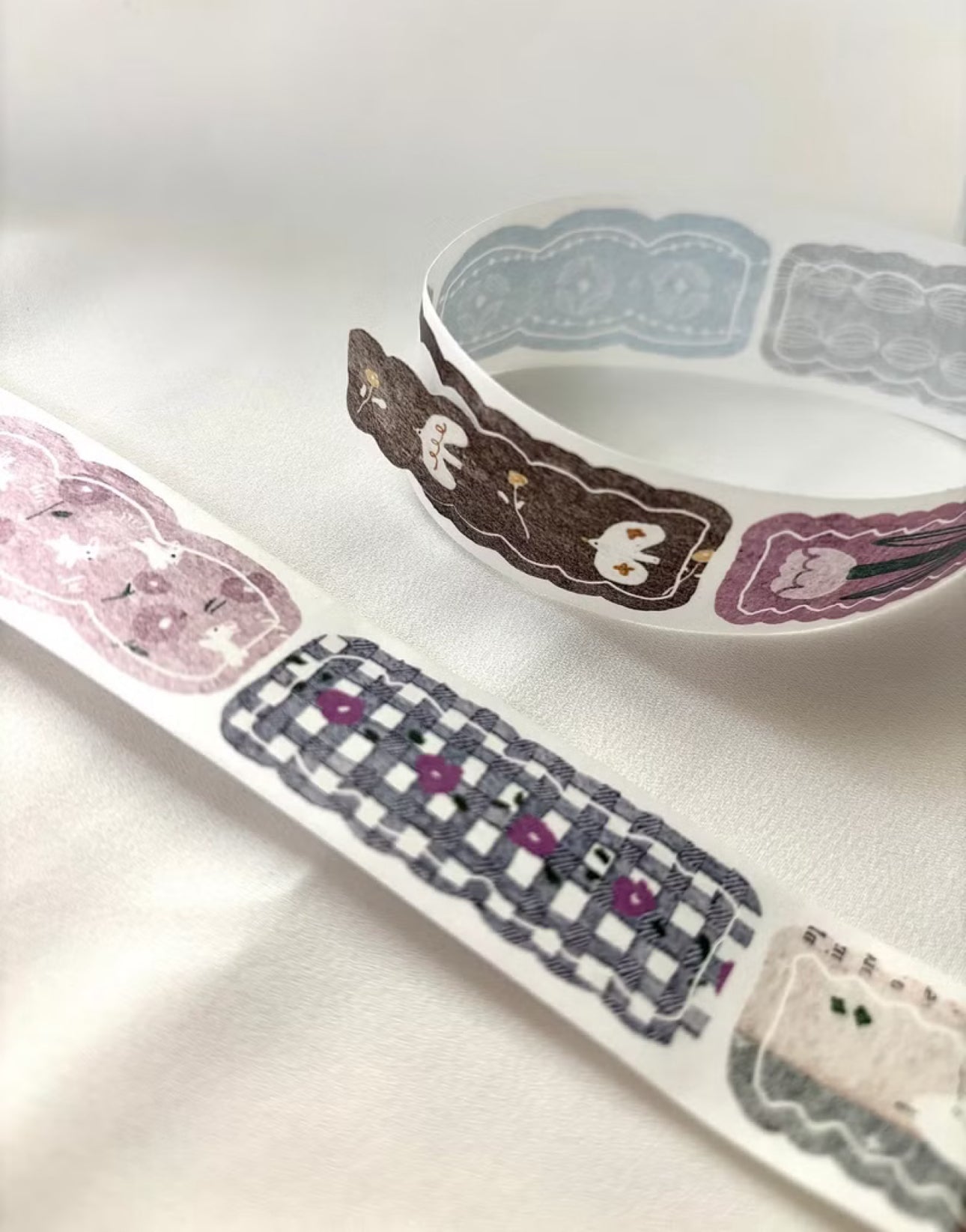 NEW! Pion - Ribbon | Kiss-cut | 2.5cm Washi Tape | Release Paper | 5M