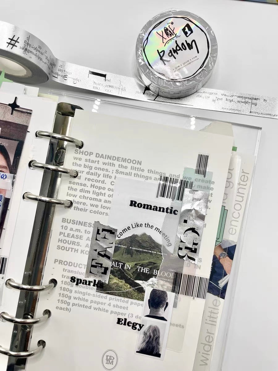 Christian - XXX | Washi Tape | Basic | NO Release Paper
