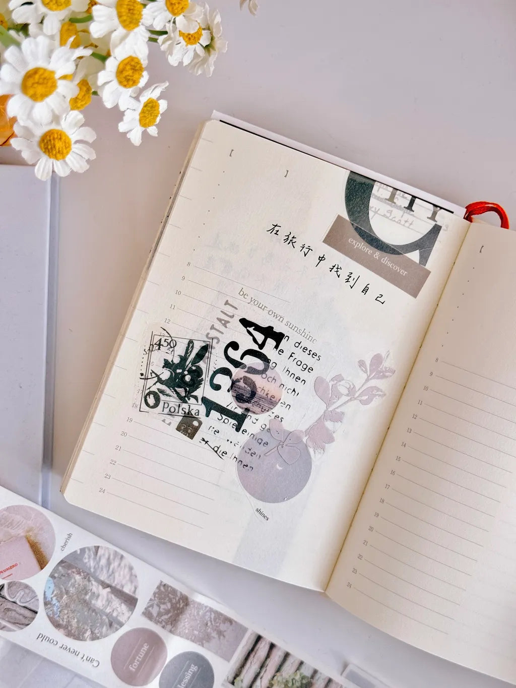 TOP Studio - Favorite City | 5cm Kiss-cut Washi Sticker Tape | Release Paper