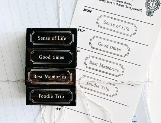 TOP Studio - Sense Of Life | Rubber Stamps