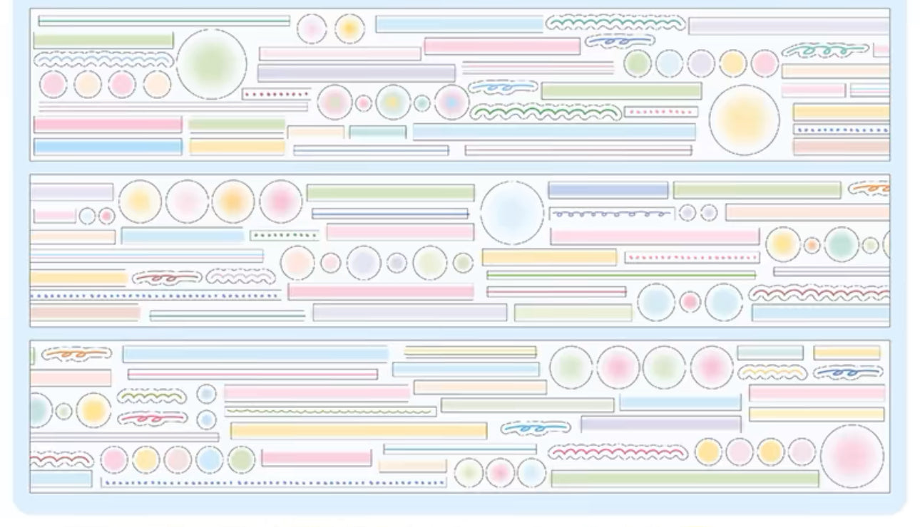 NEW! Molinta - Sea Salt | 4.5cm Kiss-cut PET Tape | Release Paper | 3M
