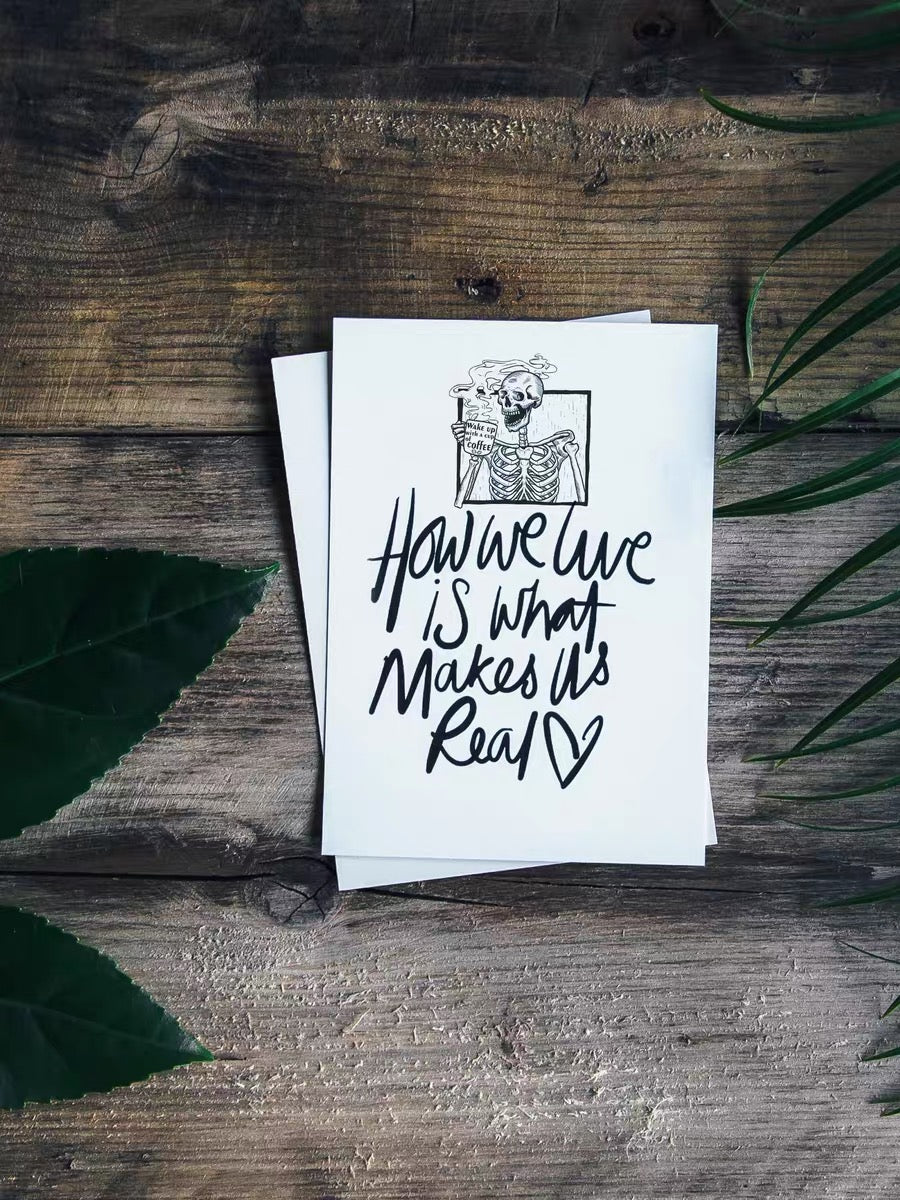 In1 Studio - Halloween Coffee | Rubber Stamp