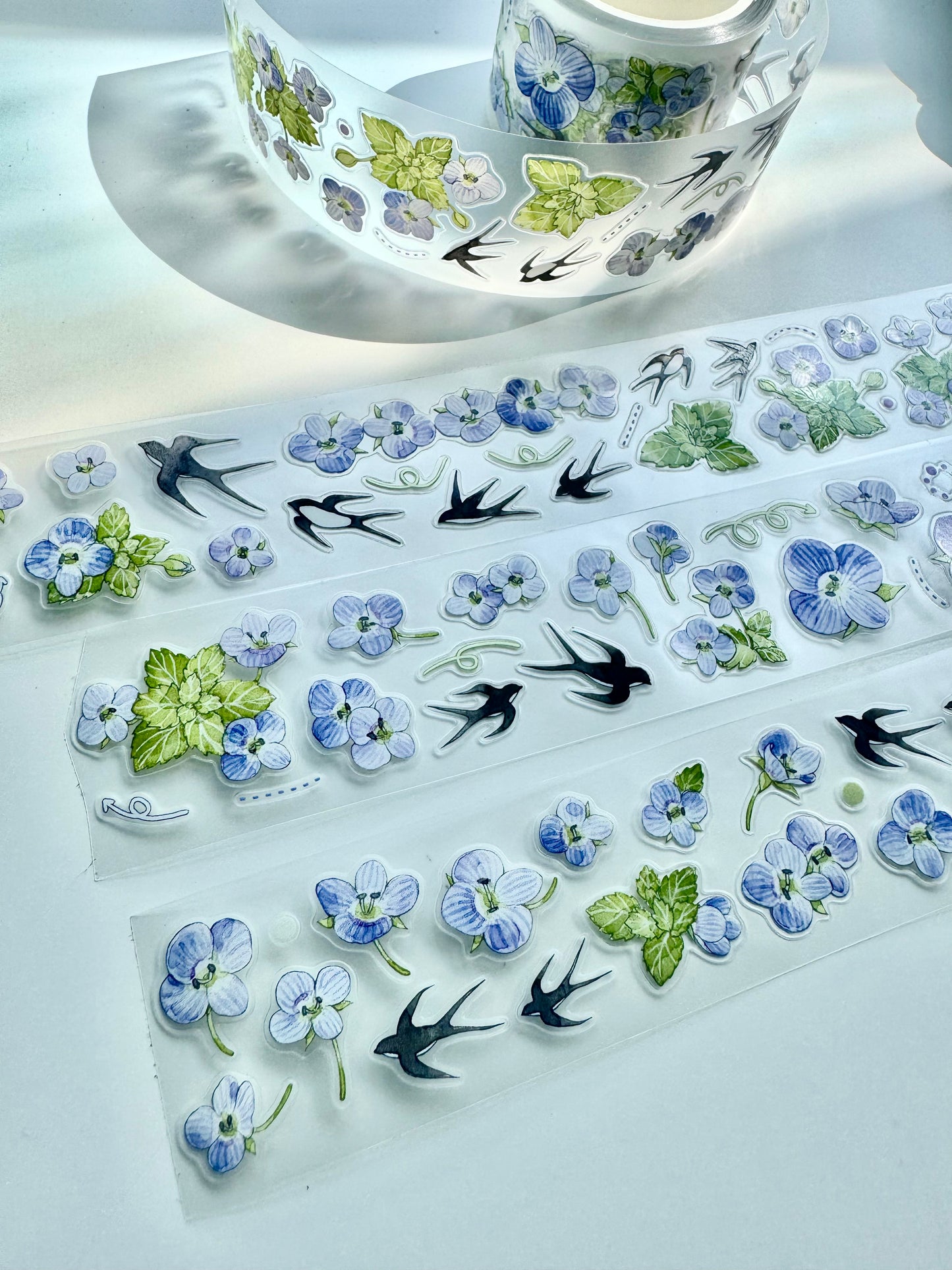 NEW! Chayu - Spring Letter |Kiss-cut | 3cm Matte PET Tape | Release Paper | 5M