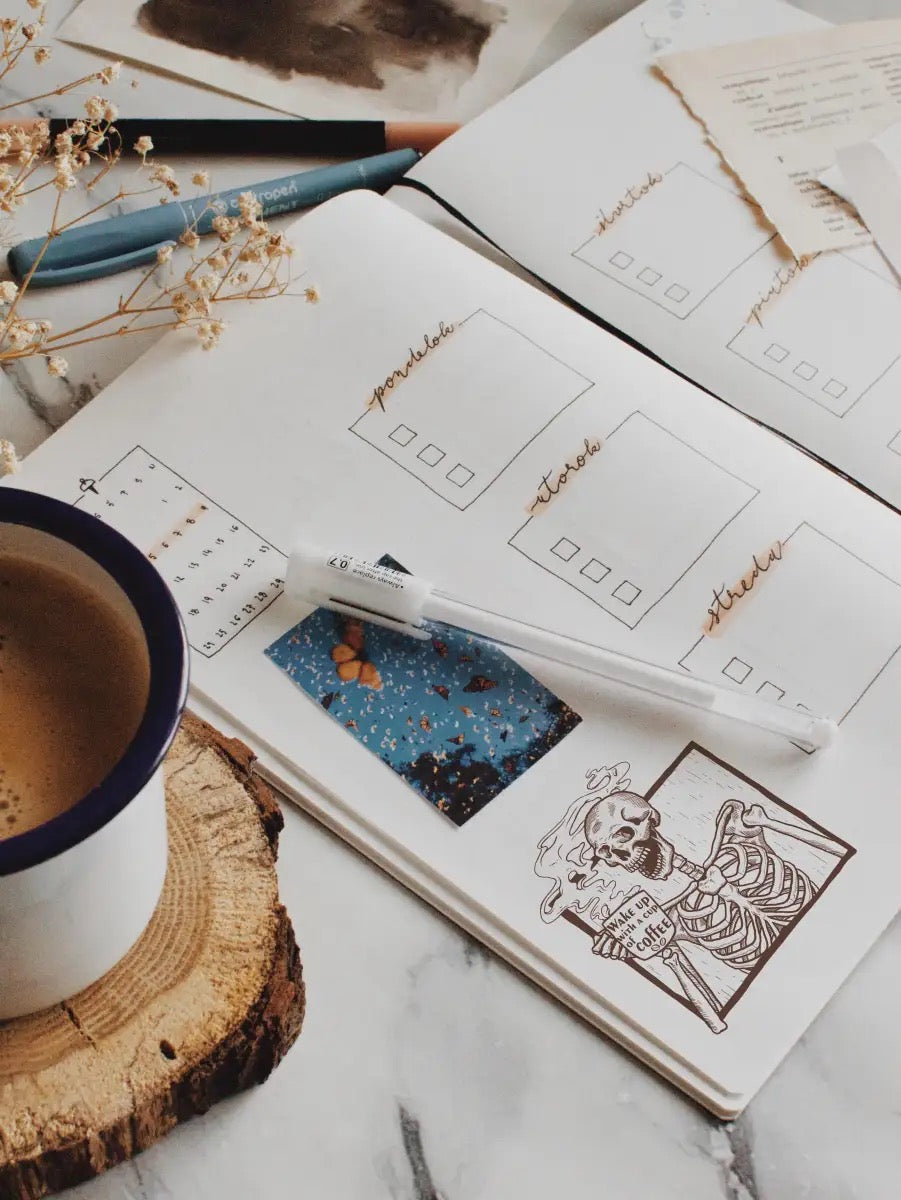 In1 Studio - Halloween Coffee | Rubber Stamp