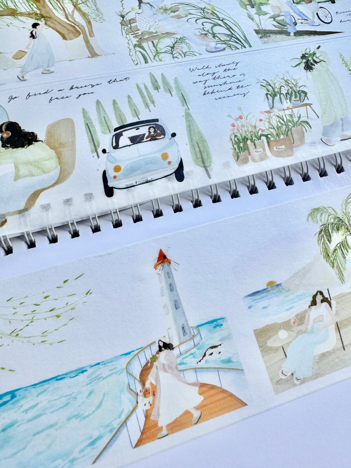 NEW! A Little Studio - Go on a trip | 7cm Tape | Release Paper | 5M