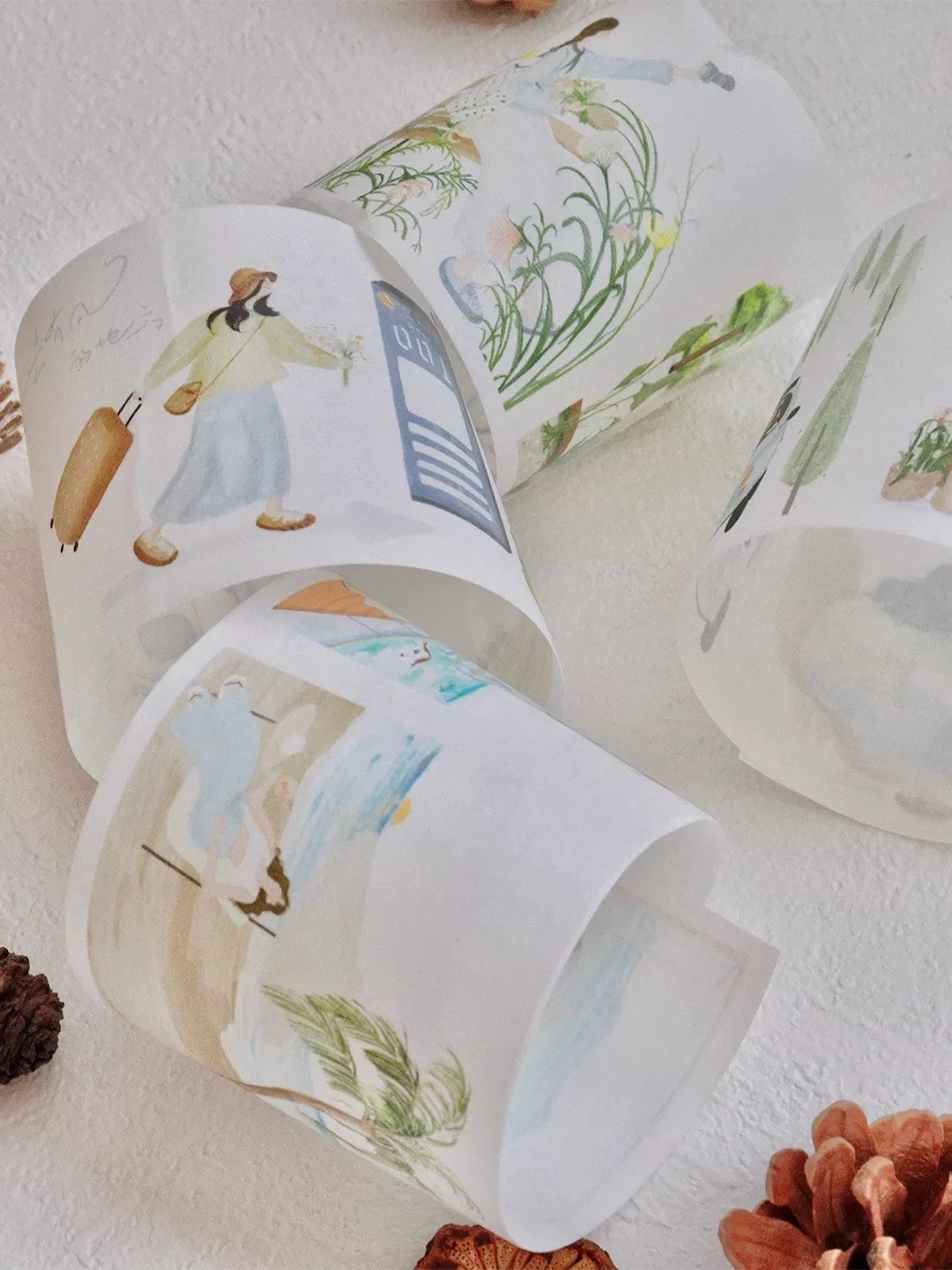 NEW! A Little Studio - Go on a trip | 7cm Tape | Release Paper | 5M