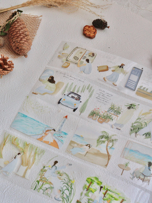 NEW! A Little Studio - Go on a trip | 7cm Tape | Release Paper | 5M