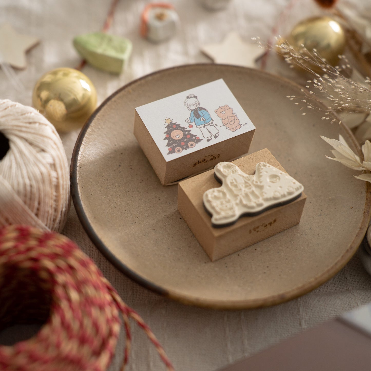 Sho Little Happiness - 2024 Christmas Collection | Rubber Stamps