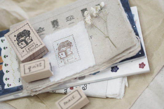 NEW! Black Milk Project - Postal Stamp | Rubber Stamps