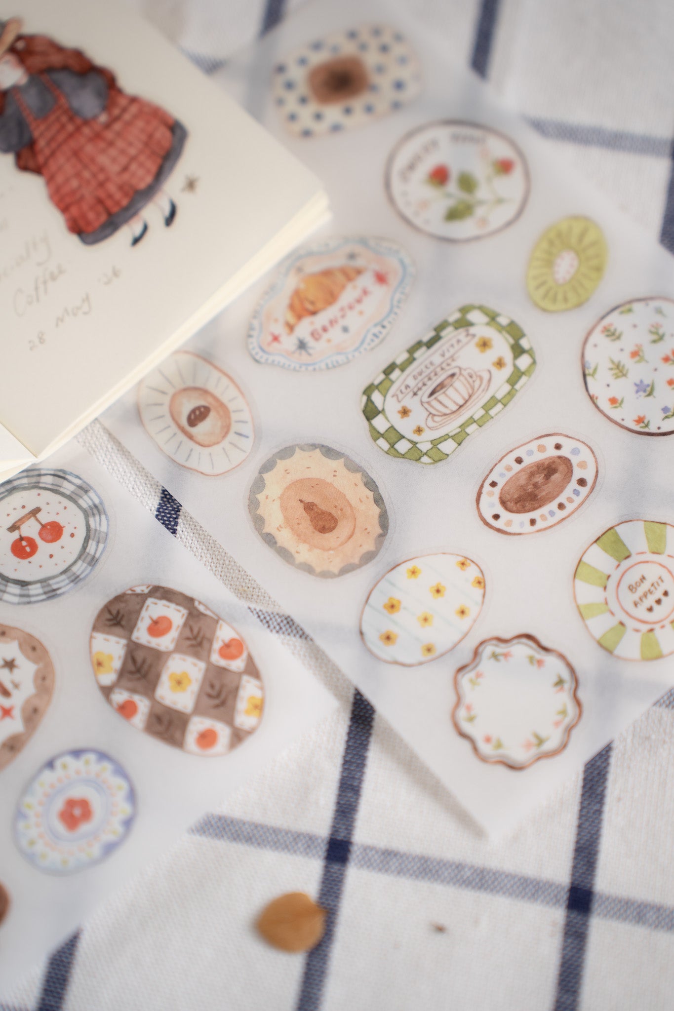 NEW! Sho Little Happiness - Plates | 2 Sheets | Different Design | Transfer | Rub On | Sticker