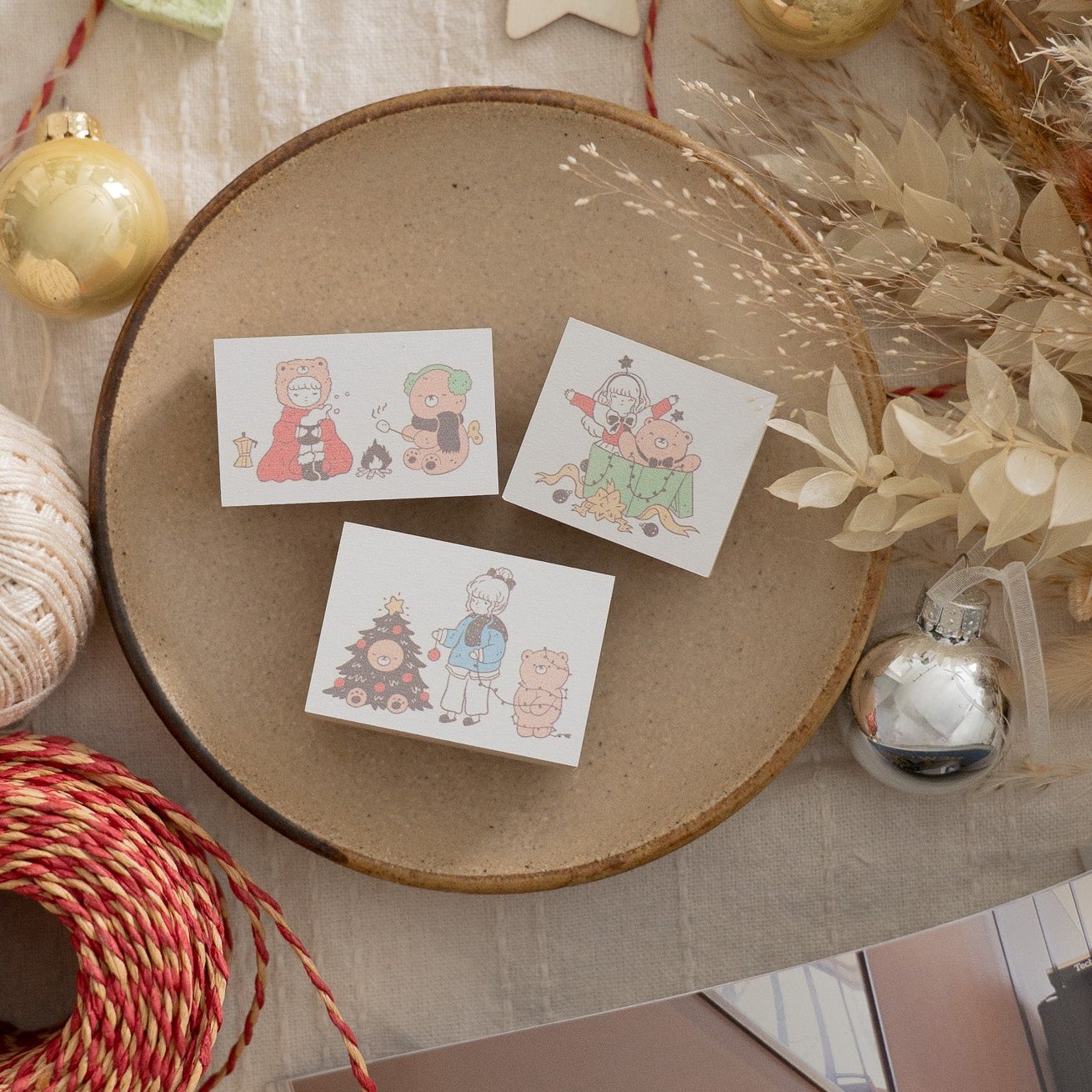 Sho Little Happiness - 2024 Christmas Collection | Rubber Stamps
