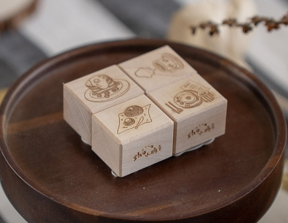 NEW! Sho Little Happiness - Rubber Stamps