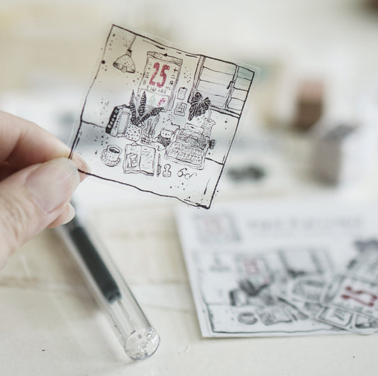 NEW! Black Milk Project - Page in December | 7pac Sticker Pack