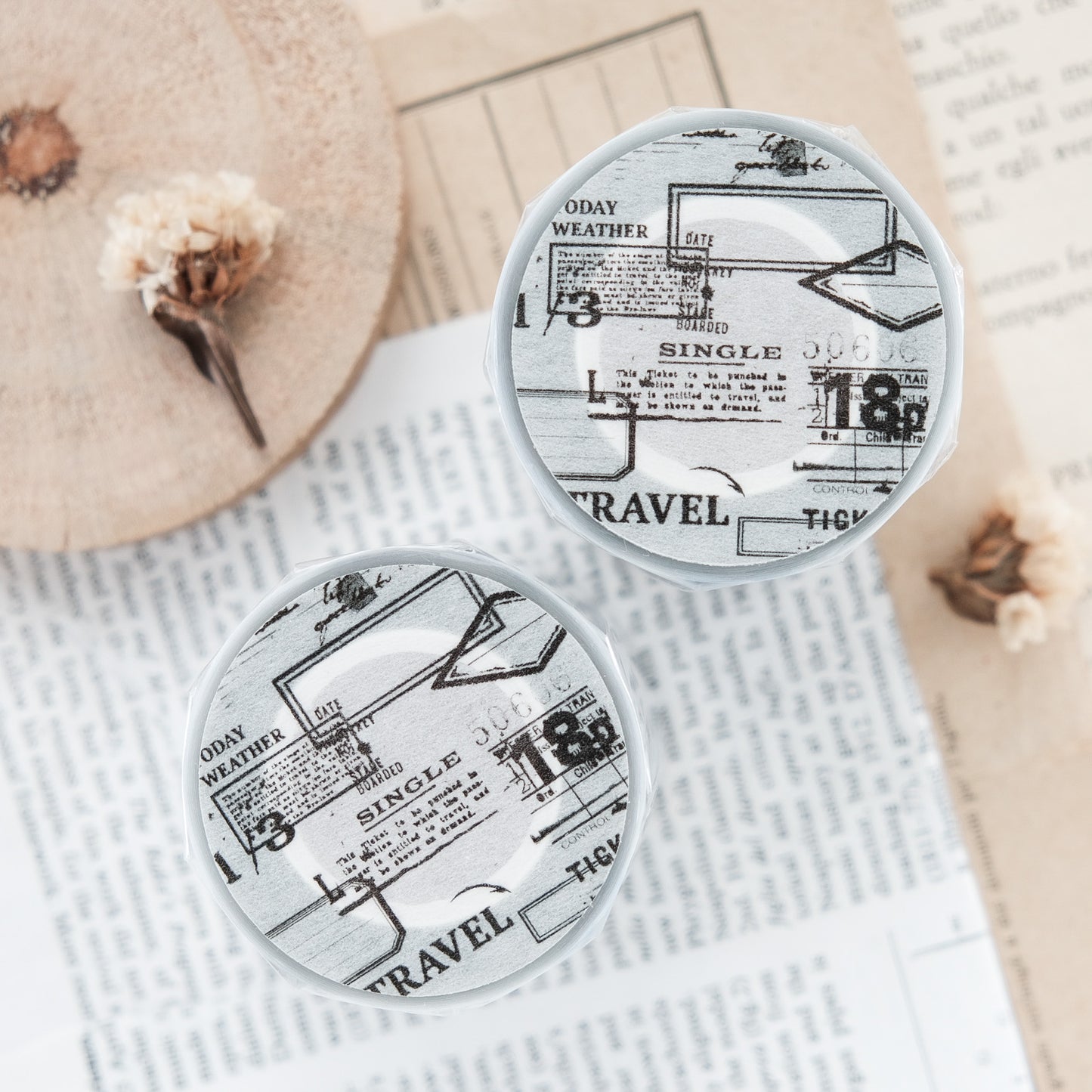 Stationery Instinct - 4cm Combination - Frame | PET Tape | Release Paper