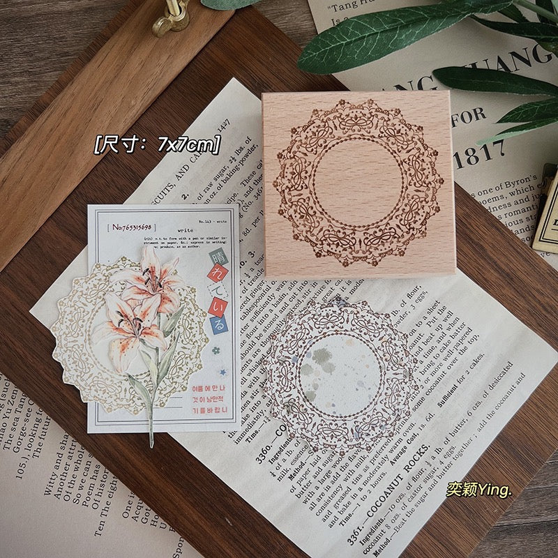 Ying Studio - Vintage Frame | Rubber Stamp