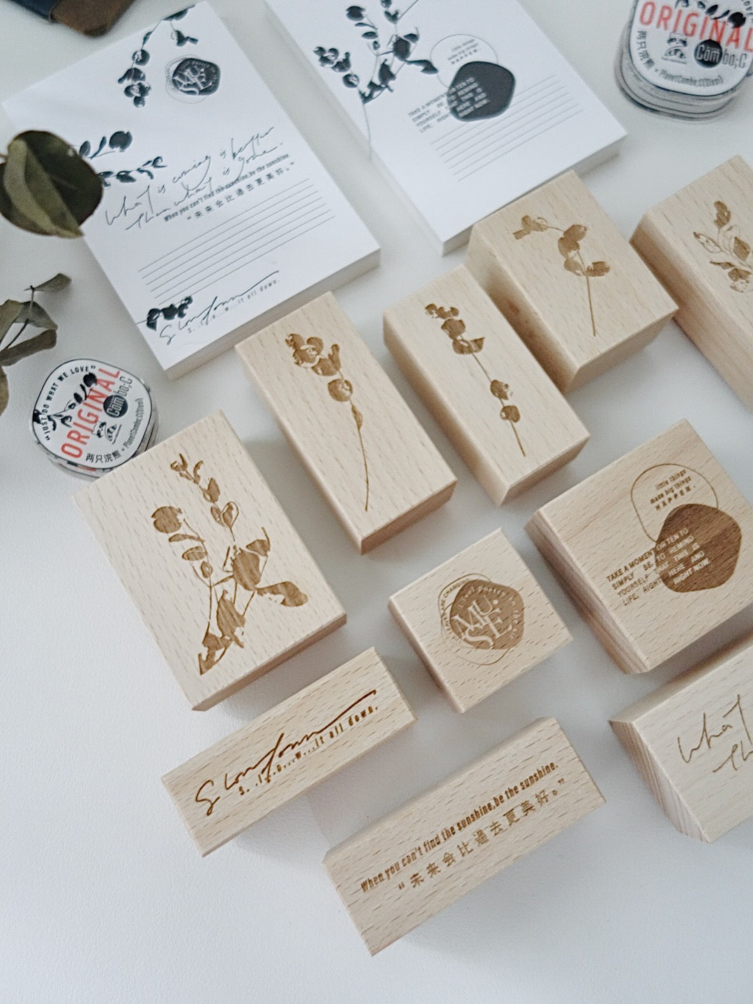 Sissi - <Song of Leaf> | Rubber Stamp