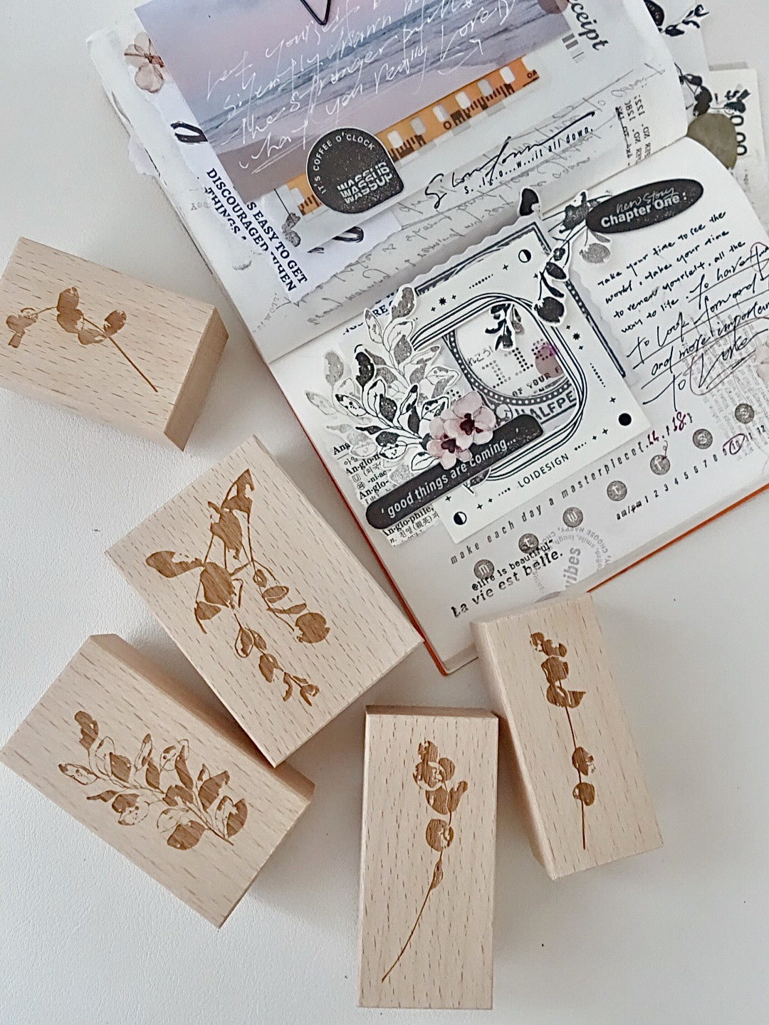 Sissi - <Song of Leaf> | Rubber Stamp
