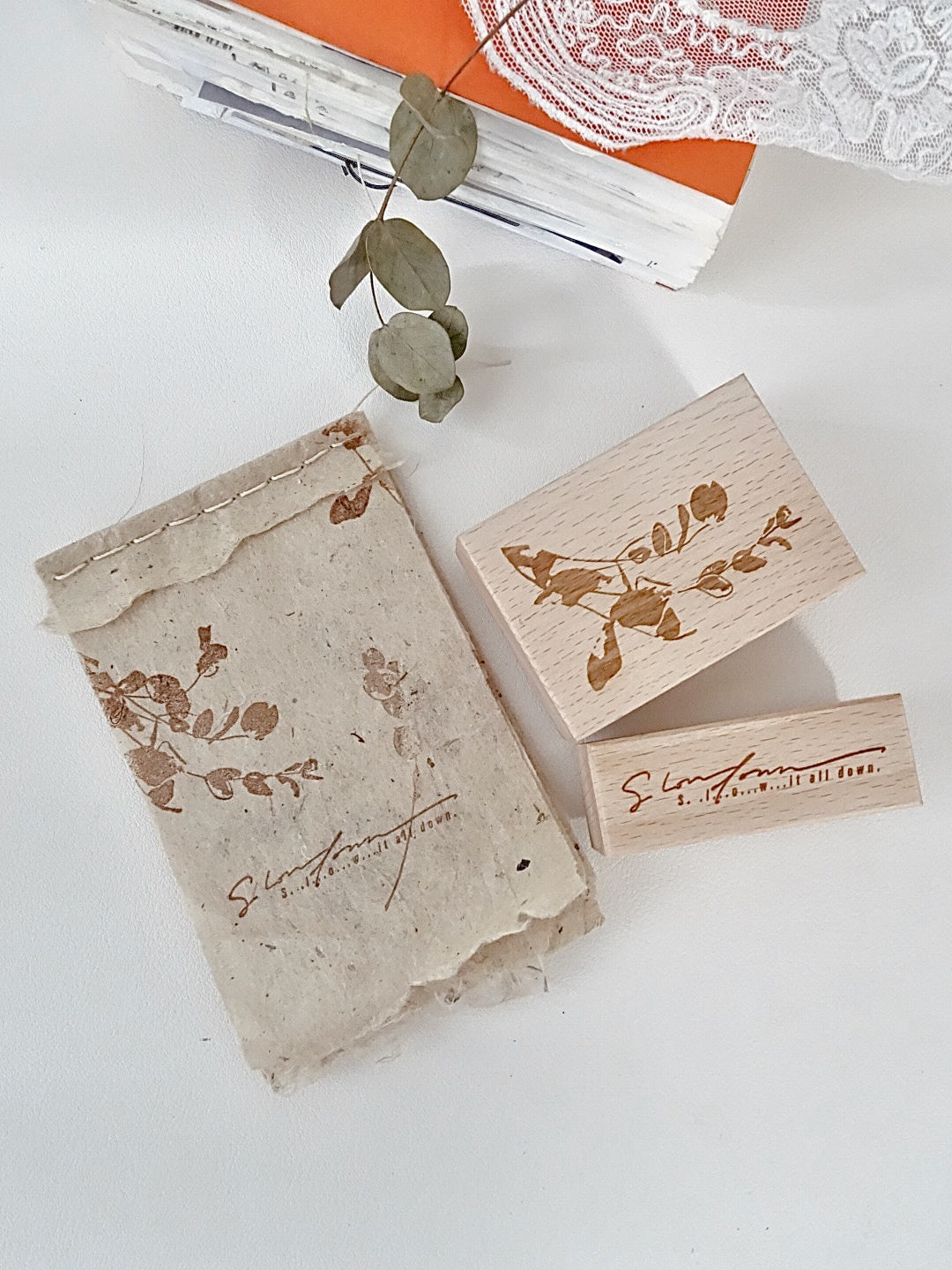 Sissi - <Song of Leaf> | Rubber Stamp