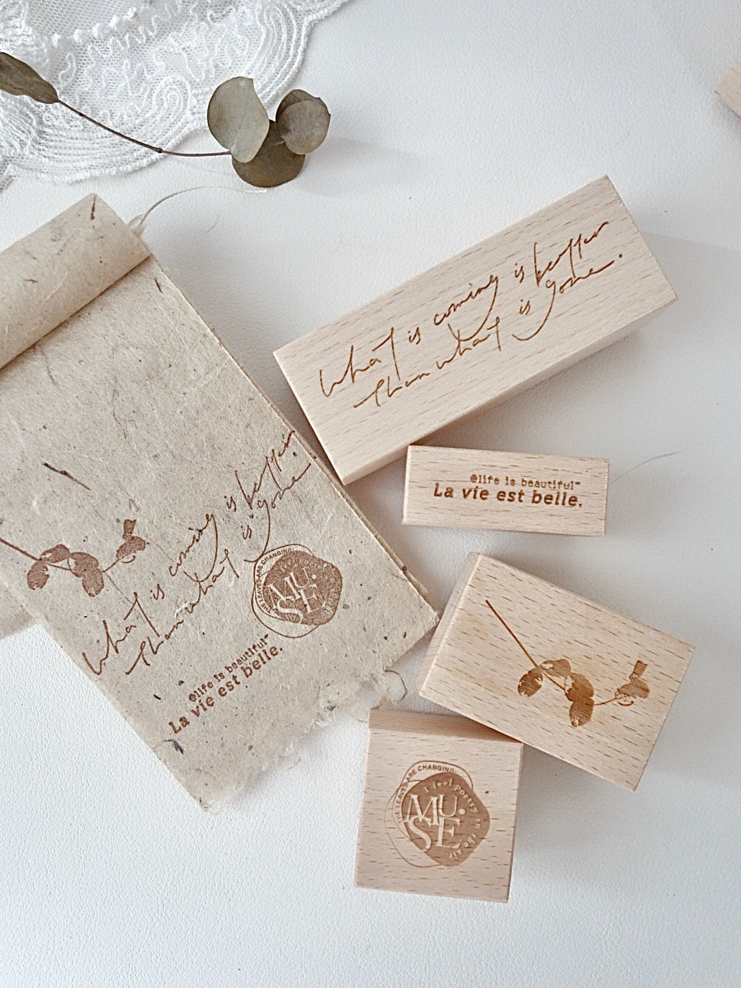 Sissi - <Song of Leaf> | Rubber Stamp
