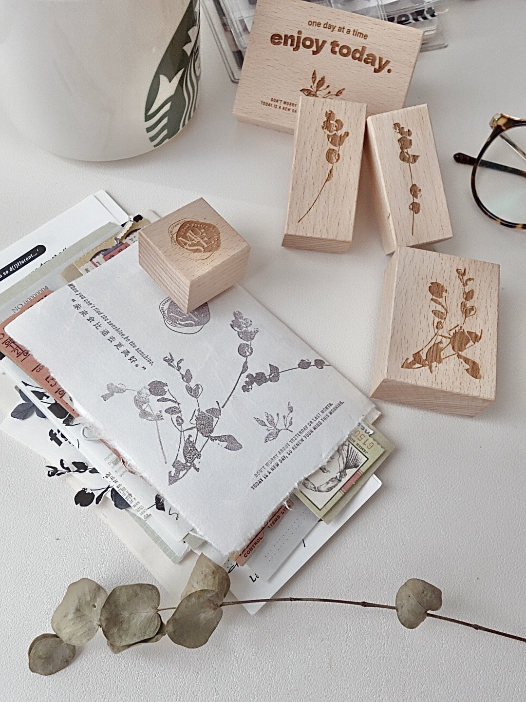 Sissi - <Song of Leaf> | Rubber Stamp