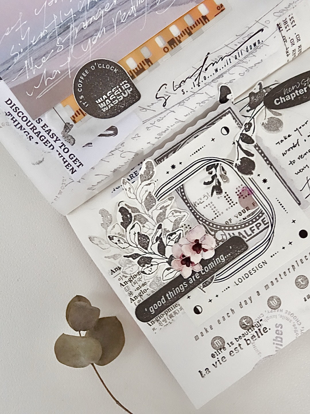 Sissi - <Song of Leaf> | Rubber Stamp