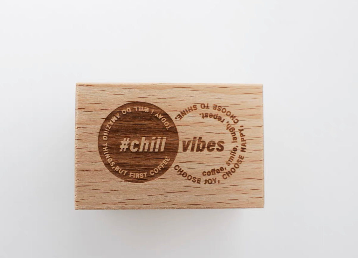 Sissi - < Chill Vibes > | Rubber Stamp