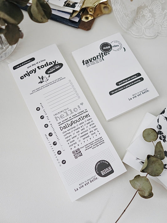 Sissi - Song of Leaf | Memo Pad | Ephemera Paper