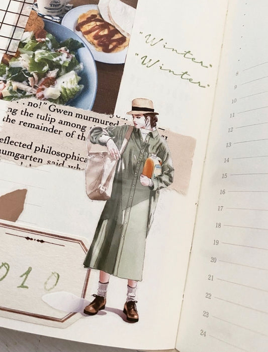 Hairmo - Hello Girls Everyday | 4cm PET Tape |  Release Paper